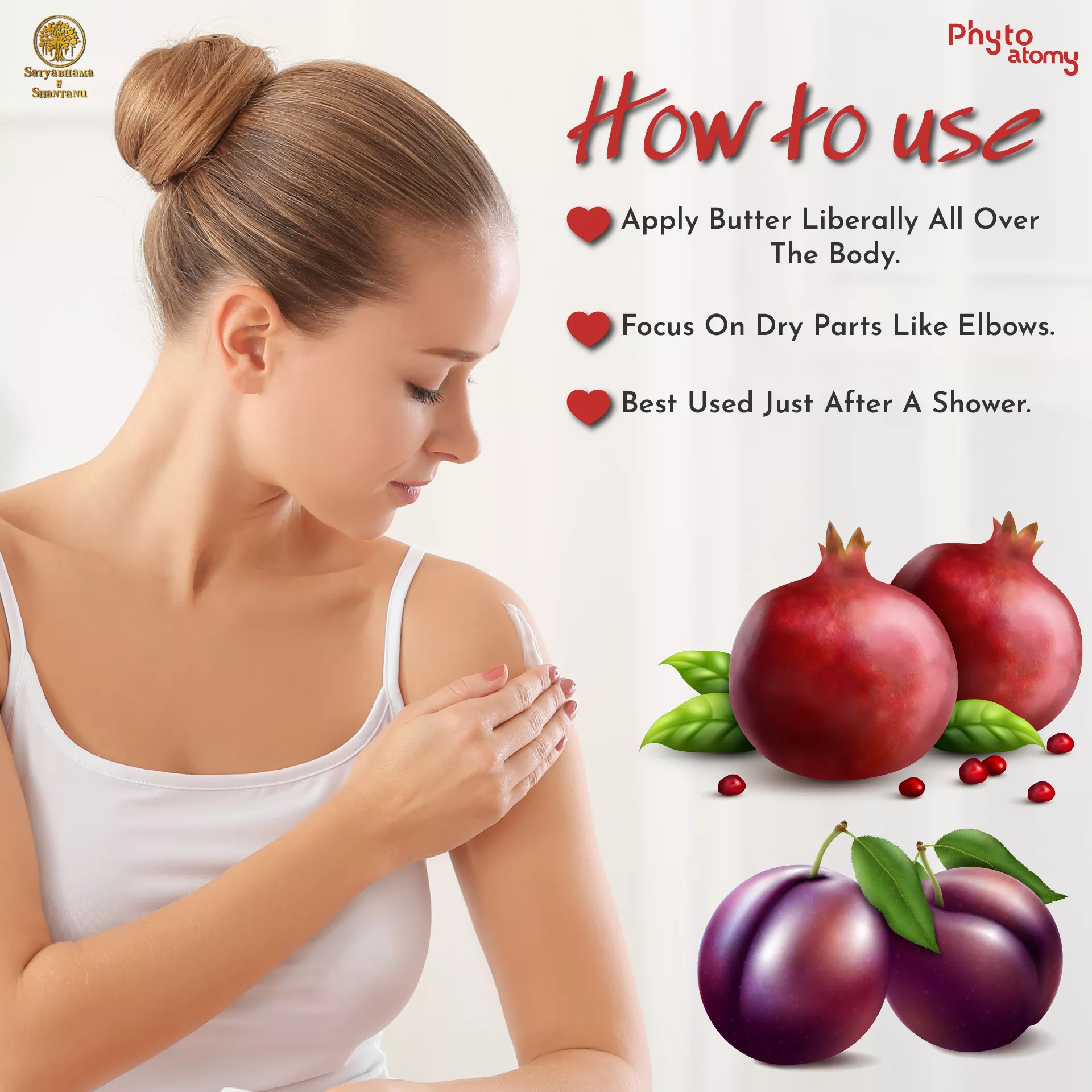 RBV B2B Pomegranate & Plum Body Butter  (250g)-12 Pcs.